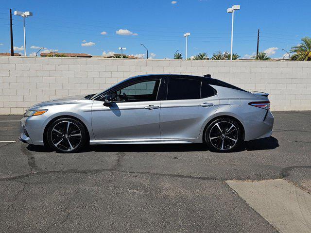 Photo of 2020 Celestial Silver/Midnight Black Metallic Toyota Camry