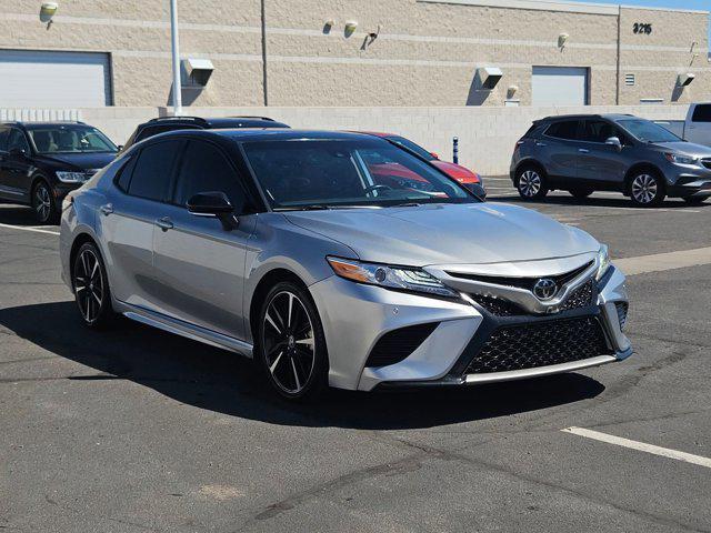 Photo of 2020 Celestial Silver/Midnight Black Metallic Toyota Camry