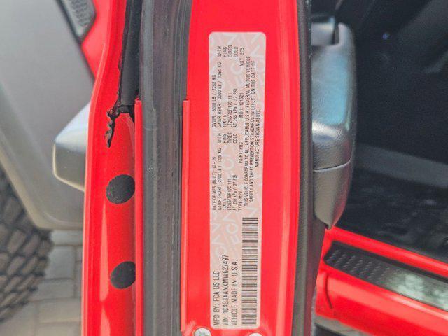 Photo of 2021 Firecracker Red Clearcoat Jeep Wrangler