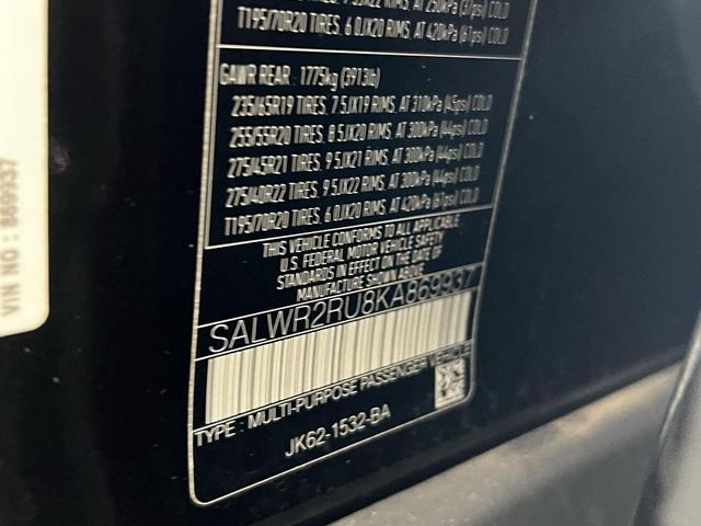 Photo of 2019 Black Land Rover Range Rover Sport