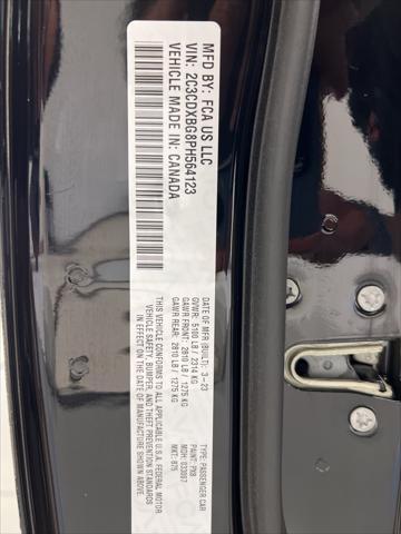 Photo of 2023 Pitch Black Clearcoat Dodge Charger