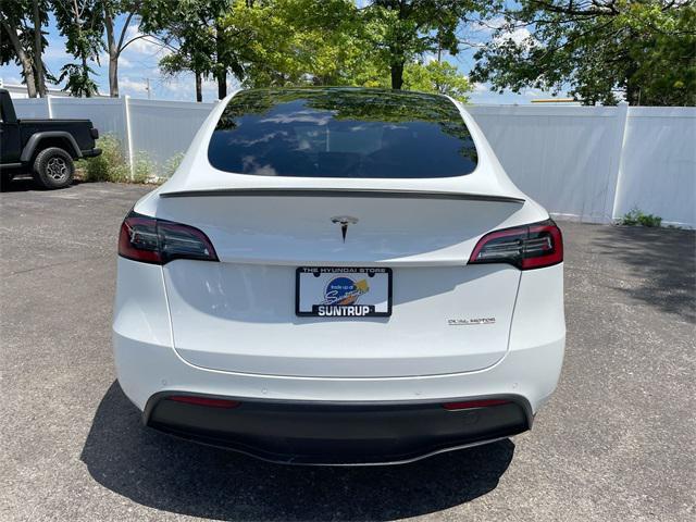 Photo of 2022 Pearl White Multi-Coat Tesla Model Y