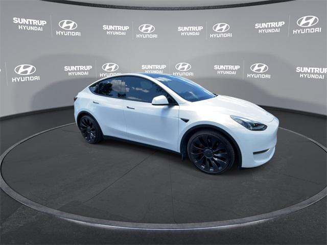 Photo of 2022 Pearl White Multi-Coat Tesla Model Y