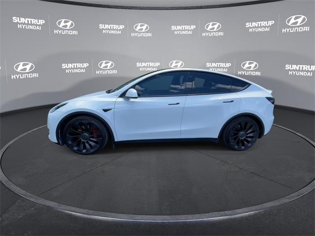 Photo of 2022 Pearl White Multi-Coat Tesla Model Y