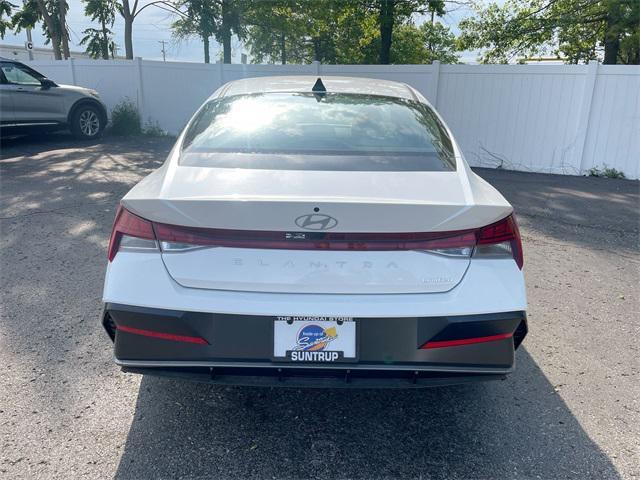 Photo of 2025 Serenity White Hyundai ELANTRA