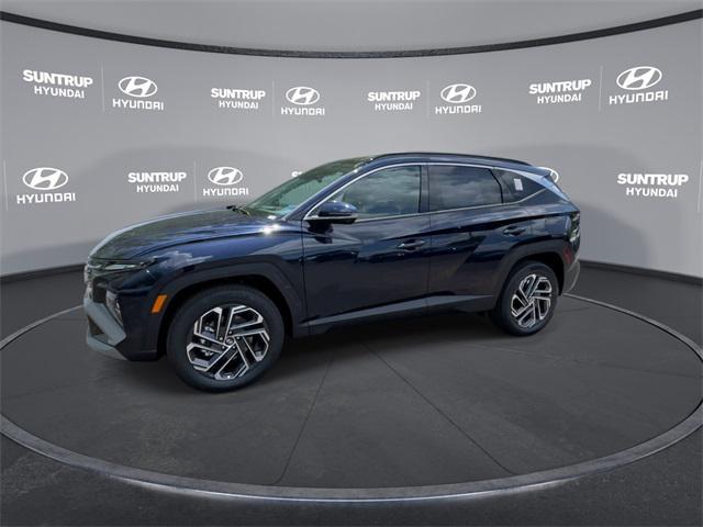 Photo of 2025 Deep Sea Blue Hyundai TUCSON Hybrid