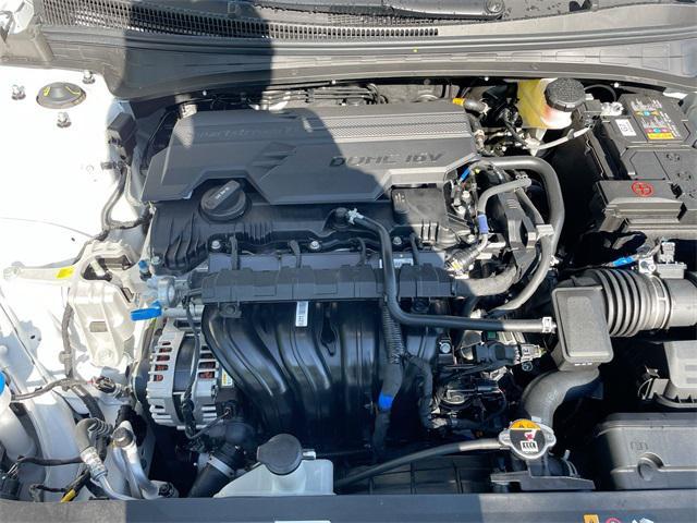 Photo of 2025 Serenity White Hyundai ELANTRA