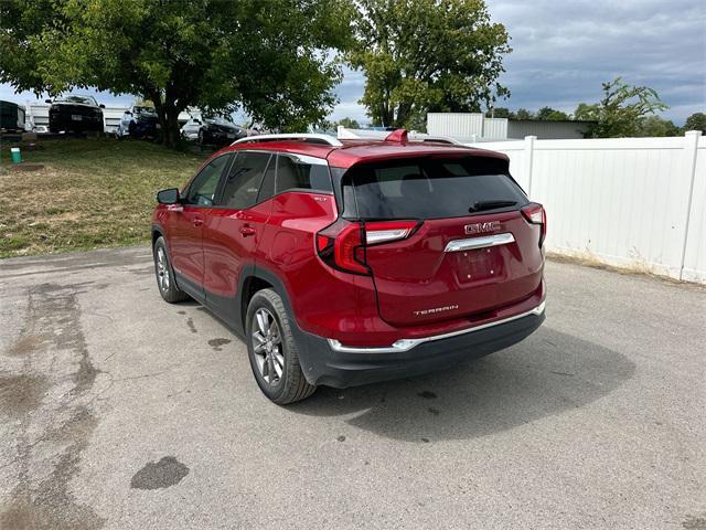 Photo of 2024 Volcanic Red Tintcoat GMC Terrain