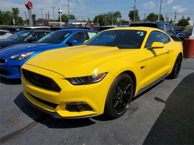 Photo of 2017 Triple Yellow Tri-Coat Ford Mustang