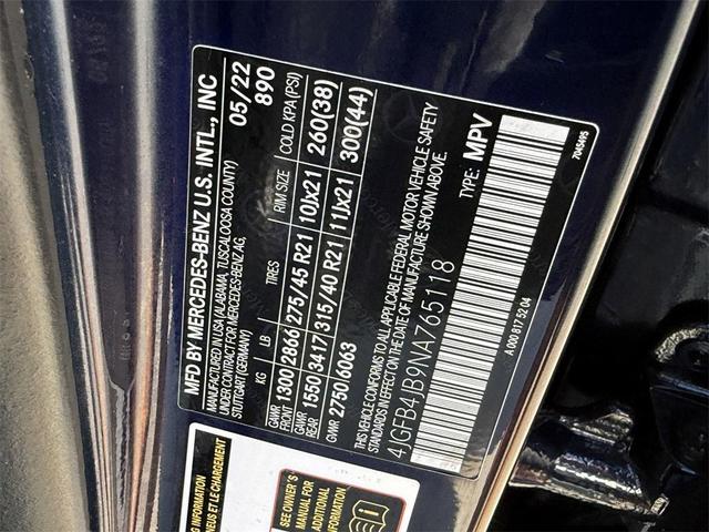 Photo of 2022 Blue Metallic Mercedes-Benz GLE 350