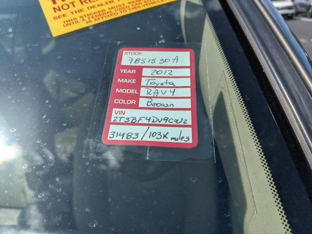Photo of 2012 Brown Toyota RAV4