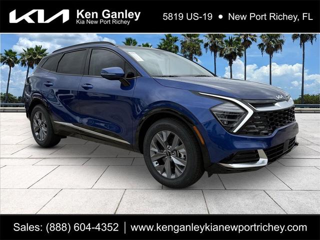 Photo of 2025 Sapphire Blue Kia Sportage