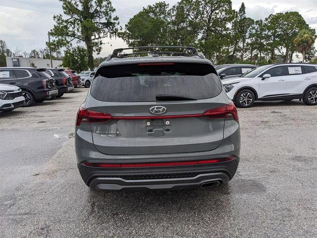 Photo of 2022 Hampton Gray Hyundai SANTA FE