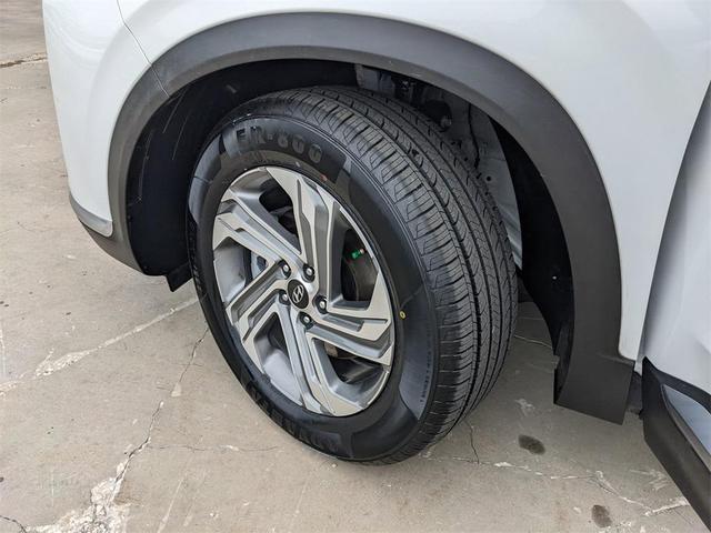 Photo of 2021 Quartz White Hyundai SANTA FE
