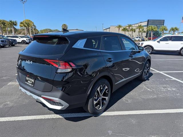 Photo of 2025 Ebony Black Kia Sportage