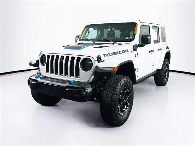 Photo of 2022 Bright White Clearcoat Jeep Wrangler Unlimited 4xe
