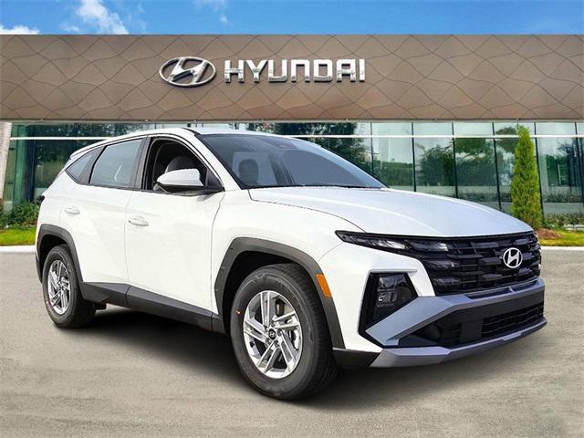 Photo of 2025 Serenity White Pearl Hyundai TUCSON