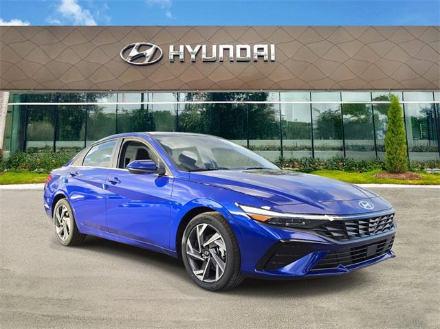 Photo of 2025 Intense Blue Hyundai ELANTRA