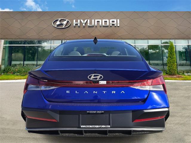 Photo of 2025 Intense Blue Hyundai ELANTRA