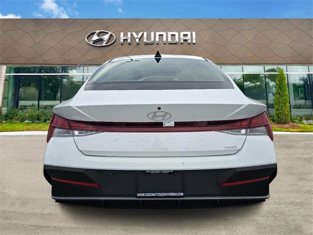 Photo of 2025 Serenity White Hyundai ELANTRA HEV