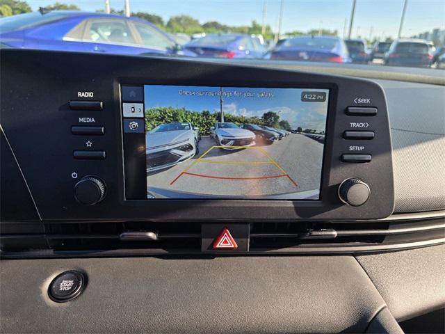 Photo of 2025 Intense Blue Hyundai ELANTRA