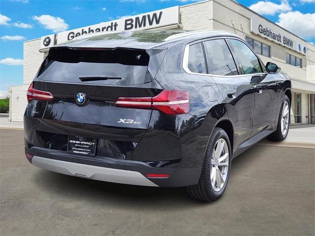 Photo of 2025 Black Sapphire Metallic BMW X3