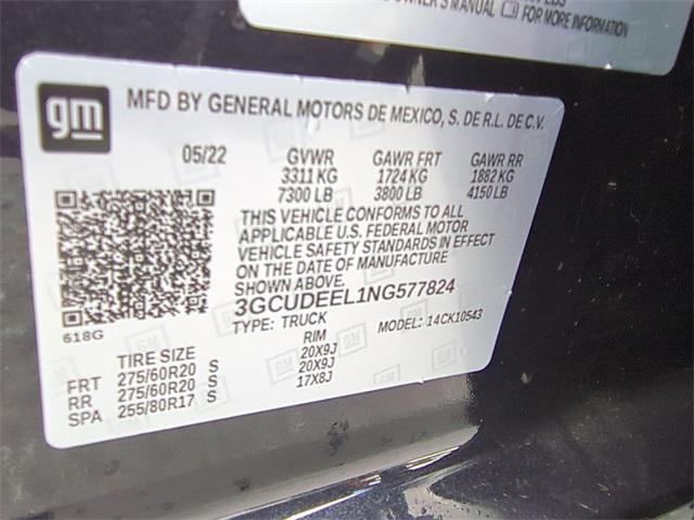Photo of 2022 Dark Ash Metallic Chevrolet Silverado 1500