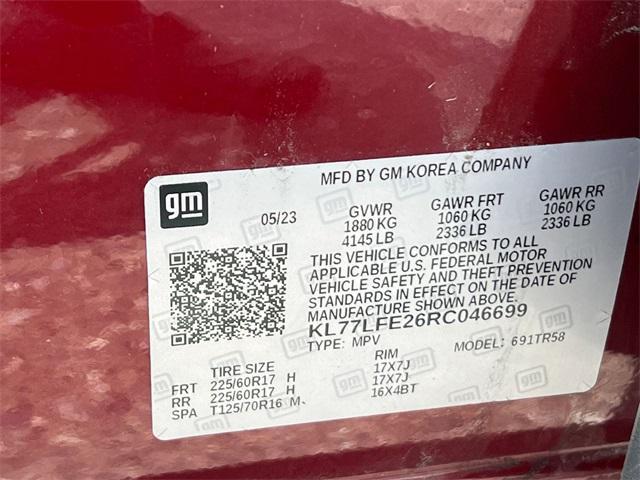 Photo of 2024 Crimson Metallic Chevrolet Trax