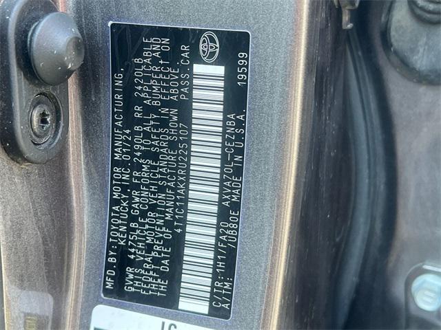 Photo of 2024 Predawn Gray Mica Toyota Camry