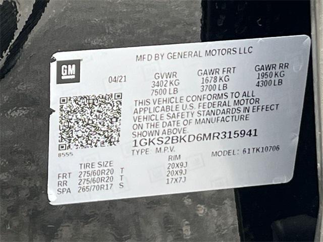 Photo of 2021 Onyx Black GMC Yukon