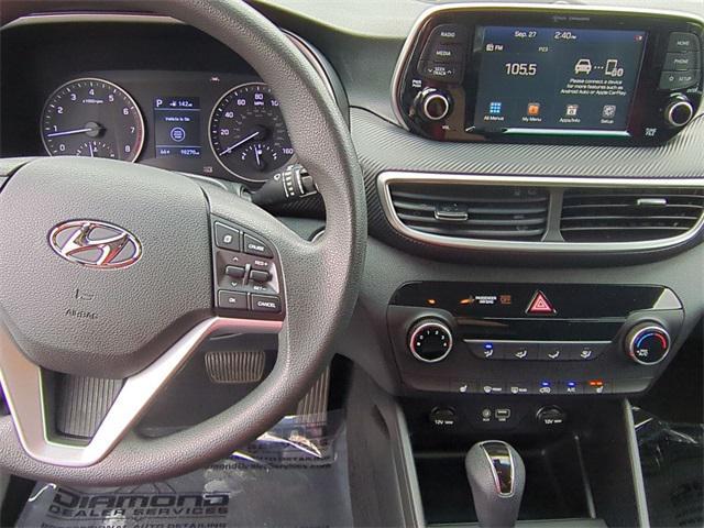 Photo of 2020 Aqua Blue Hyundai TUCSON
