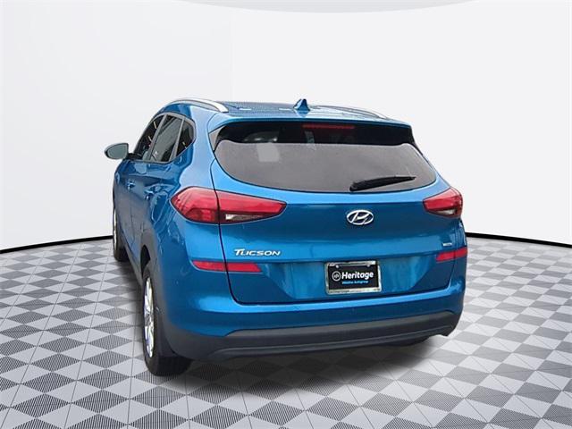 Photo of 2020 Aqua Blue Hyundai TUCSON