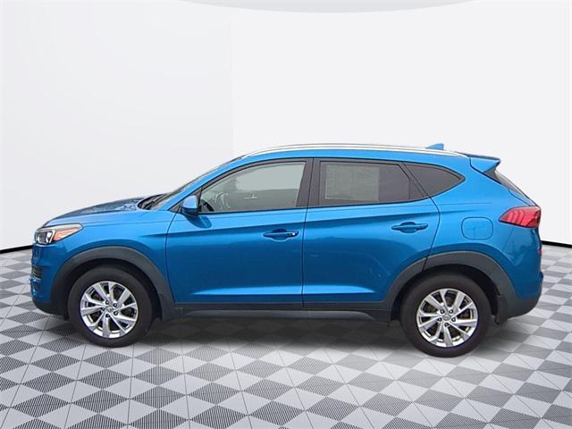 Photo of 2020 Aqua Blue Hyundai TUCSON
