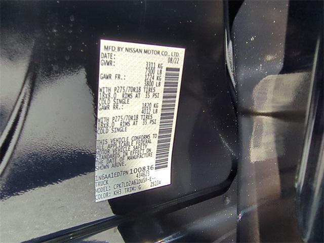 Photo of 2023 Super Black Nissan Titan