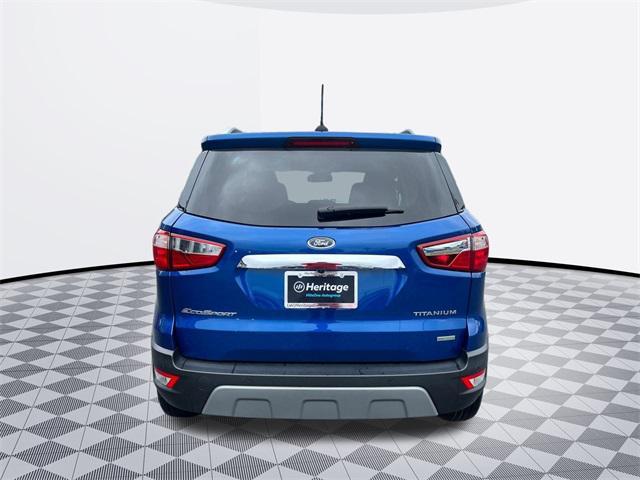 Photo of 2020 Lightning Blue Ford EcoSport
