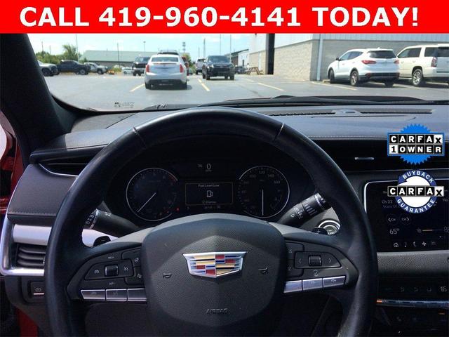 Photo of 2022 Cayenne Red Tintcoat Cadillac XT4
