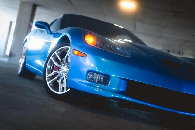 Photo of 2008 Blue Chevrolet Corvette