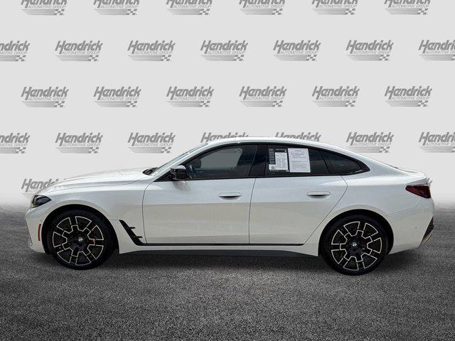 Photo of 2025 Mineral White Metallic BMW i4 Gran Coupe