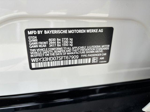 Photo of 2025 Mineral White Metallic BMW i4 Gran Coupe