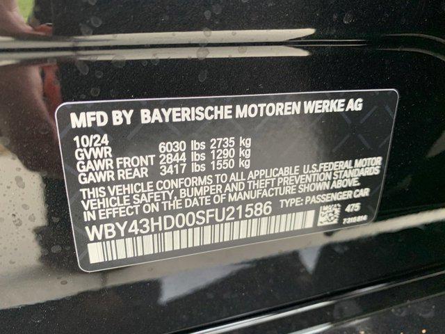 Photo of 2025 Black Sapphire Metallic BMW i4 Gran Coupe