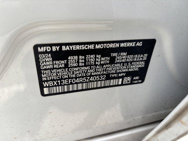 Photo of 2024 Mineral White Metallic BMW X1