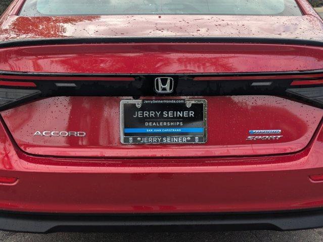 Photo of 2025 Radiant Red Metallic Honda Accord Hybrid