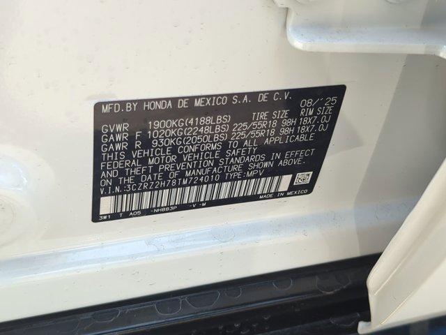 Photo of 2026 Platinum White Pearl Honda HR-V