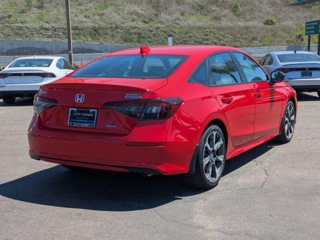 Photo of 2025 Rallye Red Honda Civic Hybrid