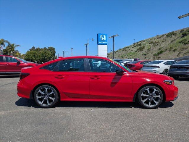 Photo of 2025 Rallye Red Honda Civic Hybrid