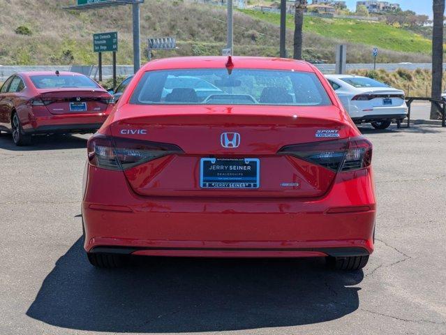 Photo of 2025 Rallye Red Honda Civic Hybrid