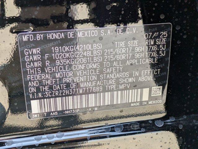 Photo of 2026 Deep Ocean Pearl Honda HR-V