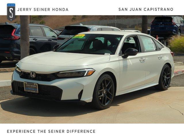 Photo of 2026 Platinum White Pearl Honda Civic