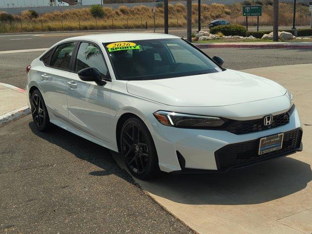 Photo of 2026 Platinum White Pearl Honda Civic