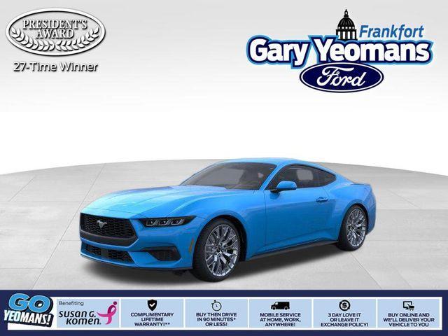 Photo of 2025 Blue Ford Mustang